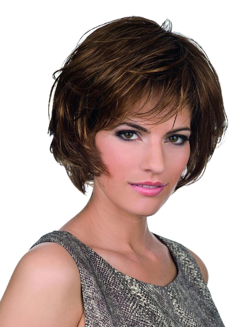 High Quality Lace Front Wavy Chin Length Lace Wigs