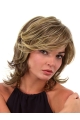 Lace Front Wavy Synthetic Pleasing Medium Wigs