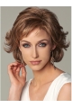 Traditiona Blonde Wavy Chin Length Human Hair Wigs