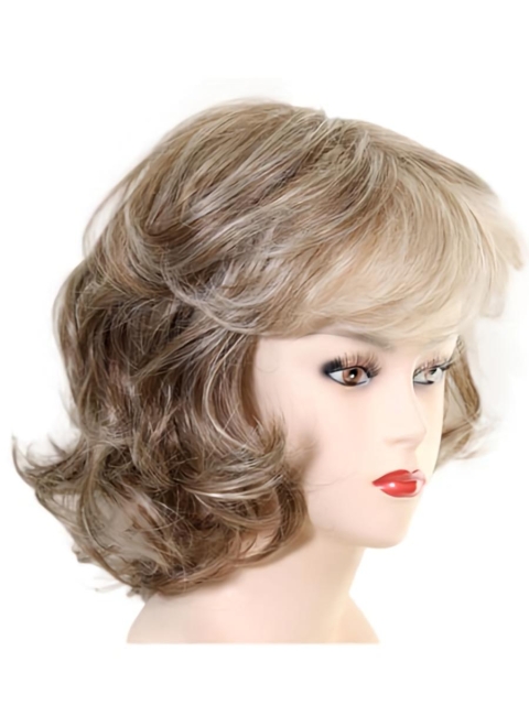 Stylish Wavy Chin Length Synthetic Wigs