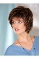 Online Brown Wavy Chin Length Classic Wigs