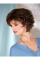 Online Brown Wavy Chin Length Classic Wigs