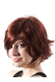 Beautiful Auburn Wavy Chin Length Synthetic Wigs