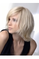 Young Fashion Great Soft Wave Platinum Blonde Bobs Full Lace Human Wigs