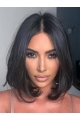 Chin Length 12" Wavy Bobs Lace Front Kim Kardashian Wigs