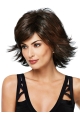 Synthetic Chin Length Layered Elegant Wigs