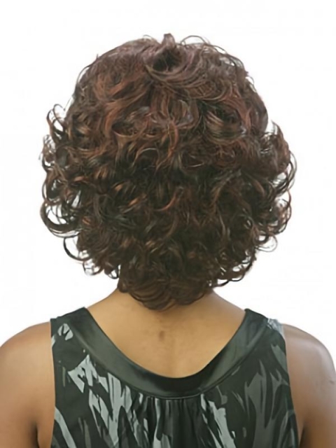 Easeful Brown Wavy Chin Length Synthetic Wigs