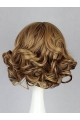 Designed Blonde Wavy Chin Length Bob Wigs