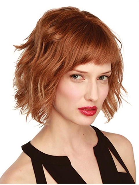 Incredible Monofilament Wavy Chin Length Wigs