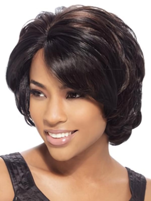 Lace Front Wavy Synthetic Nice Medium Wigs