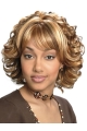 Cosy Blonde Wavy Chin Length Synthetic Wigs