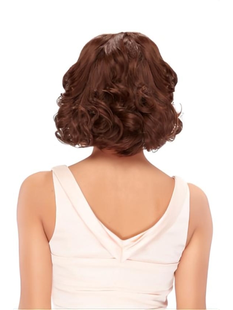 Cool Monofilament Wavy Chin Length Classic Wigs