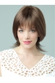 Monofilament Polite Wavy Synthetic Medium Wigs