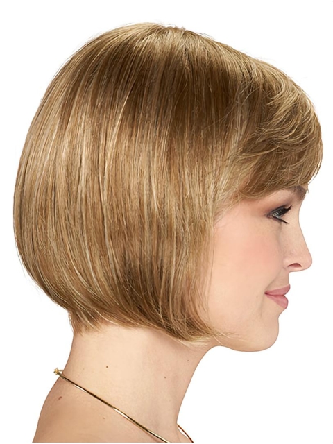 Monofilament Synthetic Chin Length 10" Wigs Bob Style