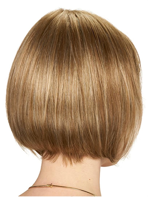 Monofilament Synthetic Chin Length 10" Wigs Bob Style