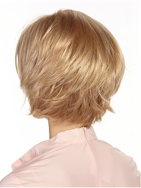 Monofilament Synthetic Chin Length 10" Bob Wig