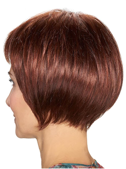 Monofilament Synthetic Chin Length 10" Bob Wigs