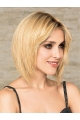 12" Straight Chin Length Bobs Human Hair Wigs For Ladies