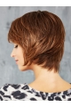 Capless Auburn Synthetic 10" Chin Length Wigs Bobs