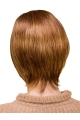 100% Hand-tied Blonde Chin Length Straight 10" Bobs Synthetic Wigs Online