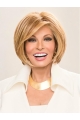 Monofilament Straight 6" Bob Blonde Hair Wigs