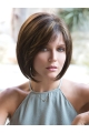 Straight Chin Length 10" Monofilament Bob Most Natural Looking Synthetic Wig