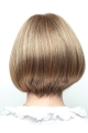 10" Chin Length Blonde Straight Designed Bob Wigs