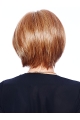 10" Straight Auburn Synthetic Bob Wigs