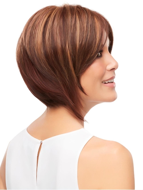 Monofilament 10" Straight Best Synthetic Hair Wig