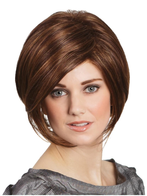 Lace Front Straight 10" Auburn Wigs Bob