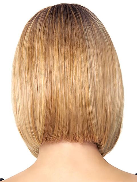 10" Straight Blonde Bobs Medium Wigs