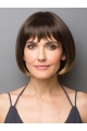 Straight Monofilament Brown Bob Best Synthetic Wigs Online