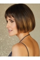 Straight Monofilament Brown Bob Best Synthetic Wigs Online