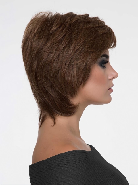 Monofilament Synthetic Wigs With Bangs