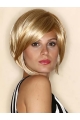 10" Straight Blonde Bobs Short Wigs