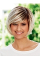 8" Straight High Quality Synthetic Bob Wigs