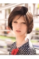 8" Straight Modern Synthetic Bob Wigs