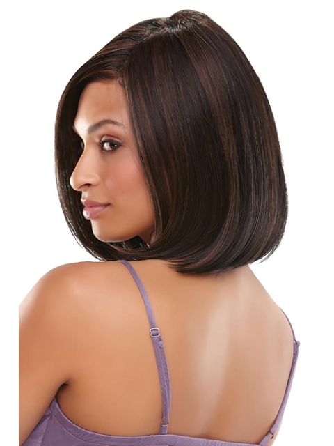 Monofilament Shining Straight Synthetic Medium Wigs