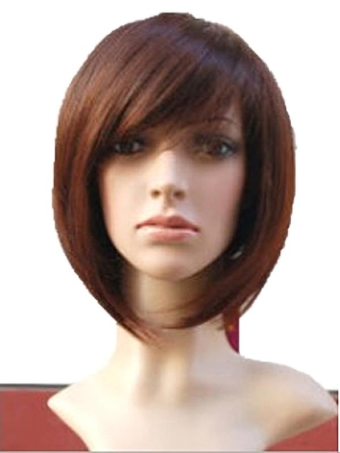 Discount Auburn Straight Chin Length Wigs