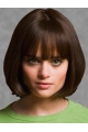 Capless Short Bobs Human Hair Wigs