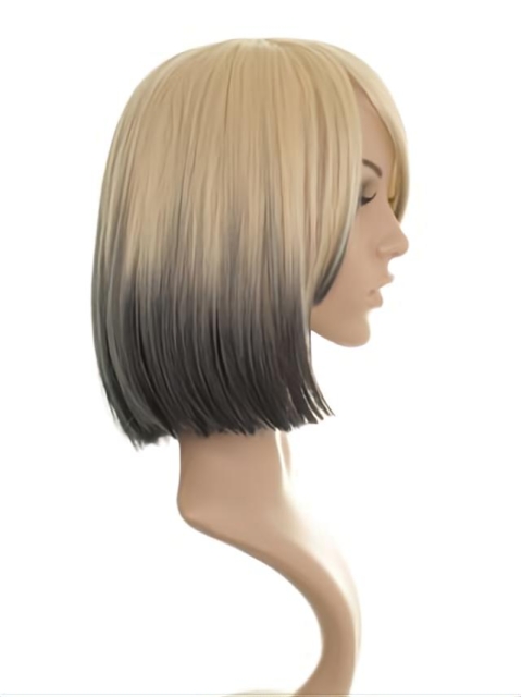 Blonde Straight Chin Length Celebrity Wigs