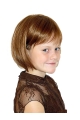 Easeful Auburn Straight Chin Length Kids Wigs