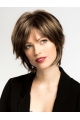 Fashional Chin Length Straight Brown Bobs New Design Wigs