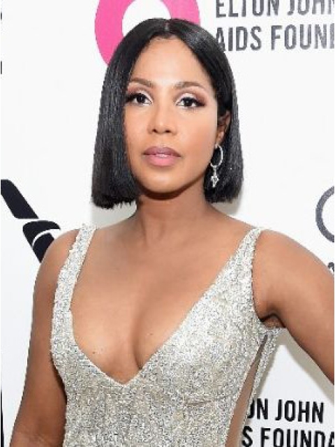 Short Bobs Black Toni Braxton Wigs 2015 Celebrity Wigs