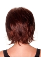 Durable Auburn Straight Chin Length Bob Wigs