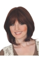 Nice Auburn Lace Front Chin Length Wigs