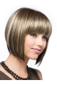 Brown Straight Synthetic Radiant Short Wigs