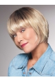 Fashional Blonde Chin Length Straight Bobs High Quality Wigs