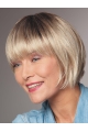 Fashional Blonde Chin Length Straight Bobs High Quality Wigs