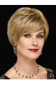 Perfect Chin Length Straight Blonde With Bangs New Design Wigs